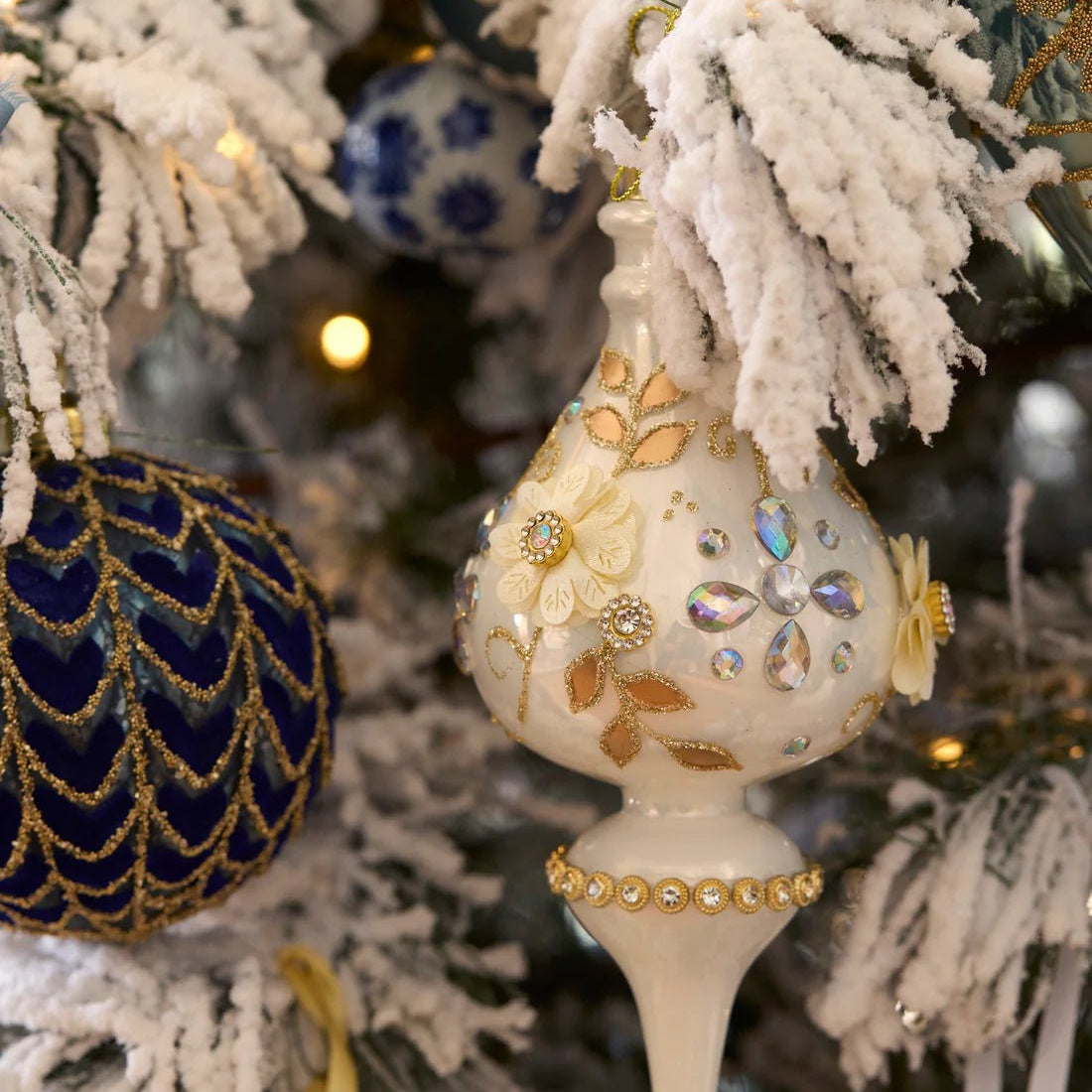 ROYAL BLUE PLEATED BAUBLE - Pure Apotheca