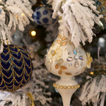 ROYAL BLUE PLEATED BAUBLE - Pure Apotheca