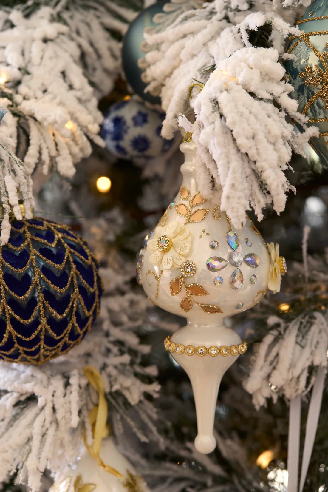 ROYAL BLUE PLEATED BAUBLE - Pure Apotheca