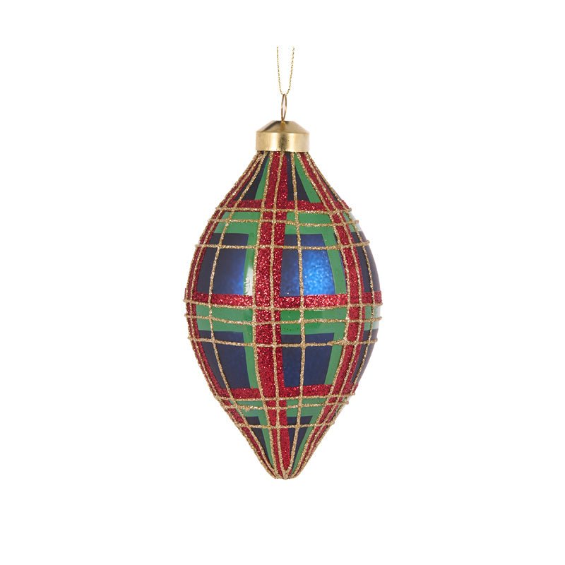 ROYAL TARTAN DROP BAUBLE - Pure Apotheca