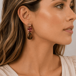Ruby Tiger Eye Crystal Drops - Pure Apotheca