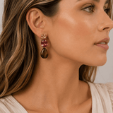 Ruby Tiger Eye Crystal Drops - Pure Apotheca