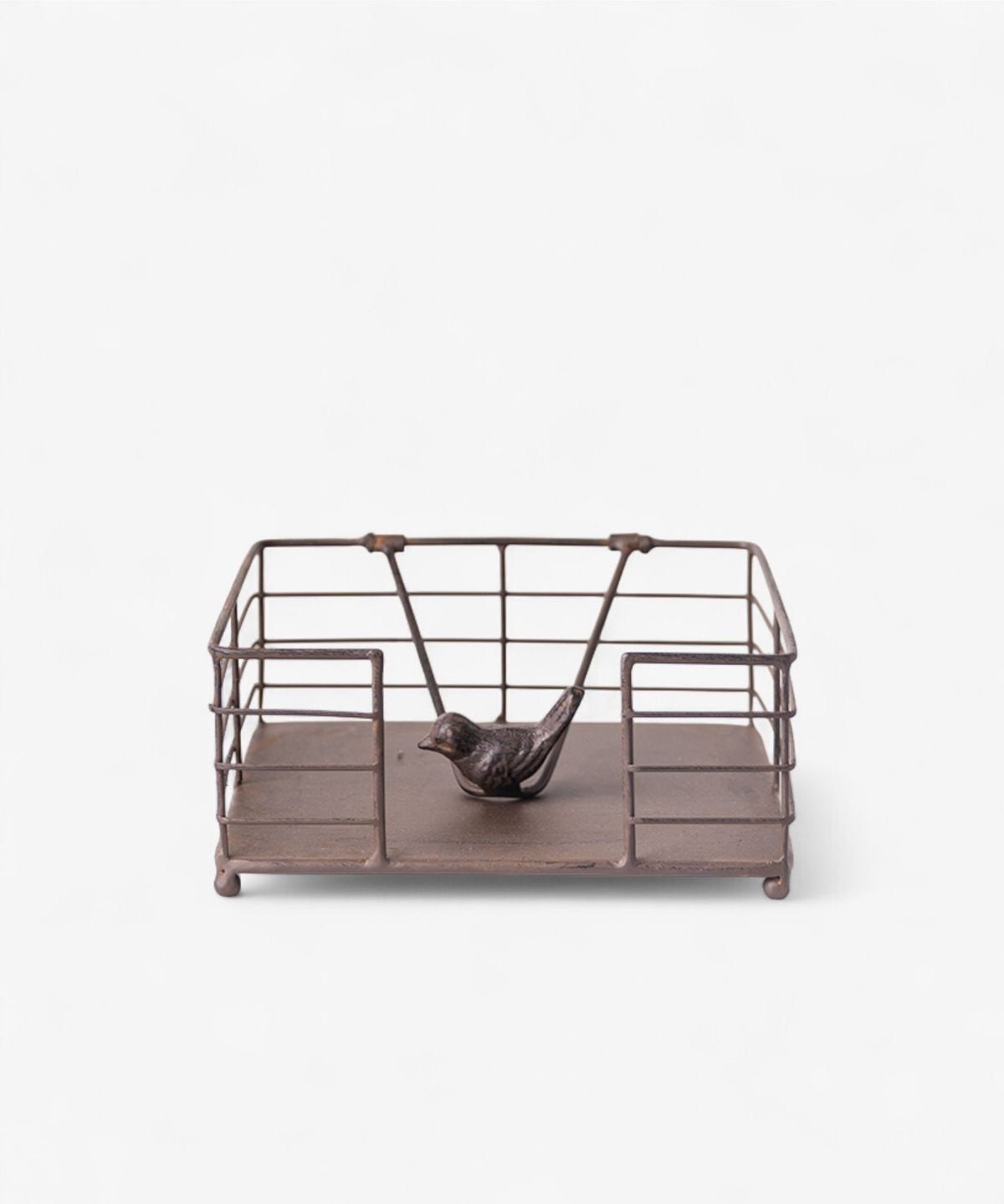 Rustic Bird Napkin Holder - Pure Apotheca