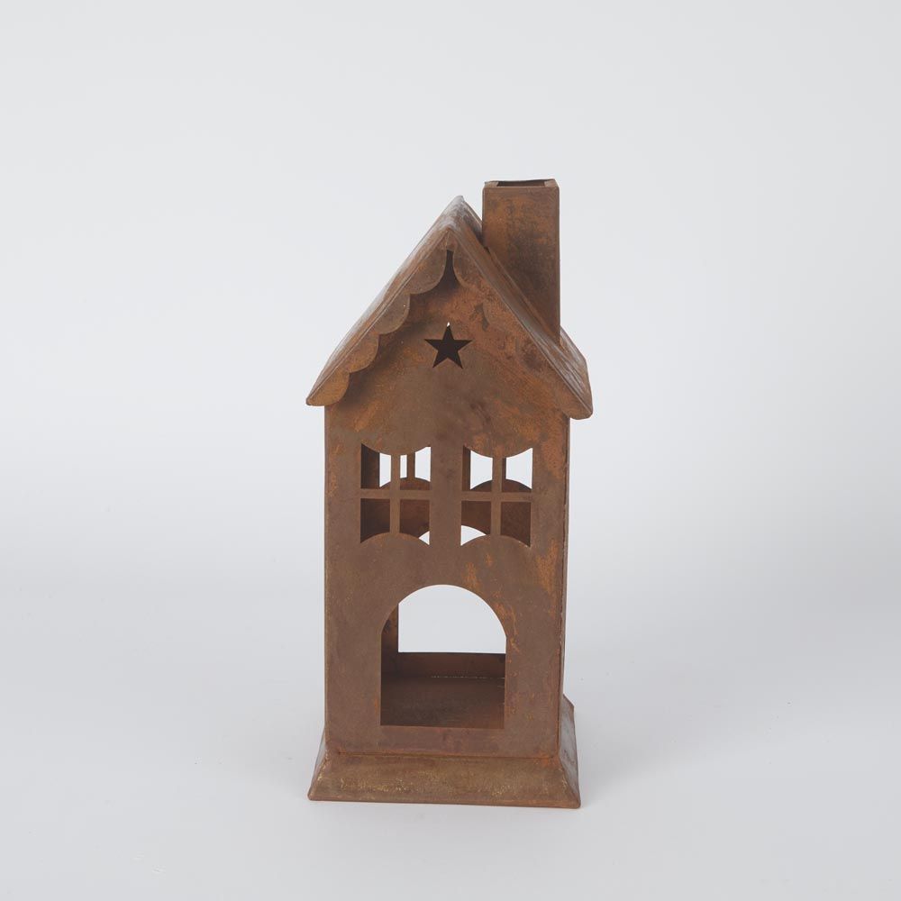 Rusty Candle House Small - Pure Apotheca