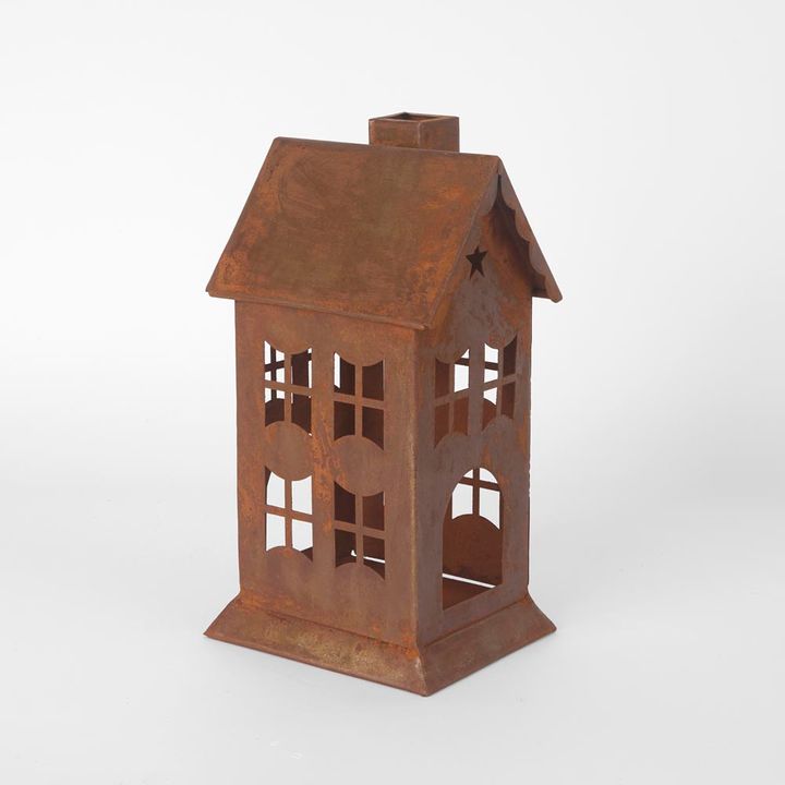 Rusty Candle House Small - Pure Apotheca