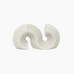 S - Curved Quartz Book Ends - Pure Apotheca