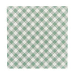Sage Gingham Check Luncheon Napkin 20pk - Pure Apotheca