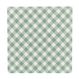 Sage Gingham Check Luncheon Napkin 20pk - Pure Apotheca