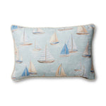 Sail Boats Blue Cushion 40x60cm - Pure Apotheca