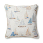 Sail Boats Cushion 50cm - Pure Apotheca