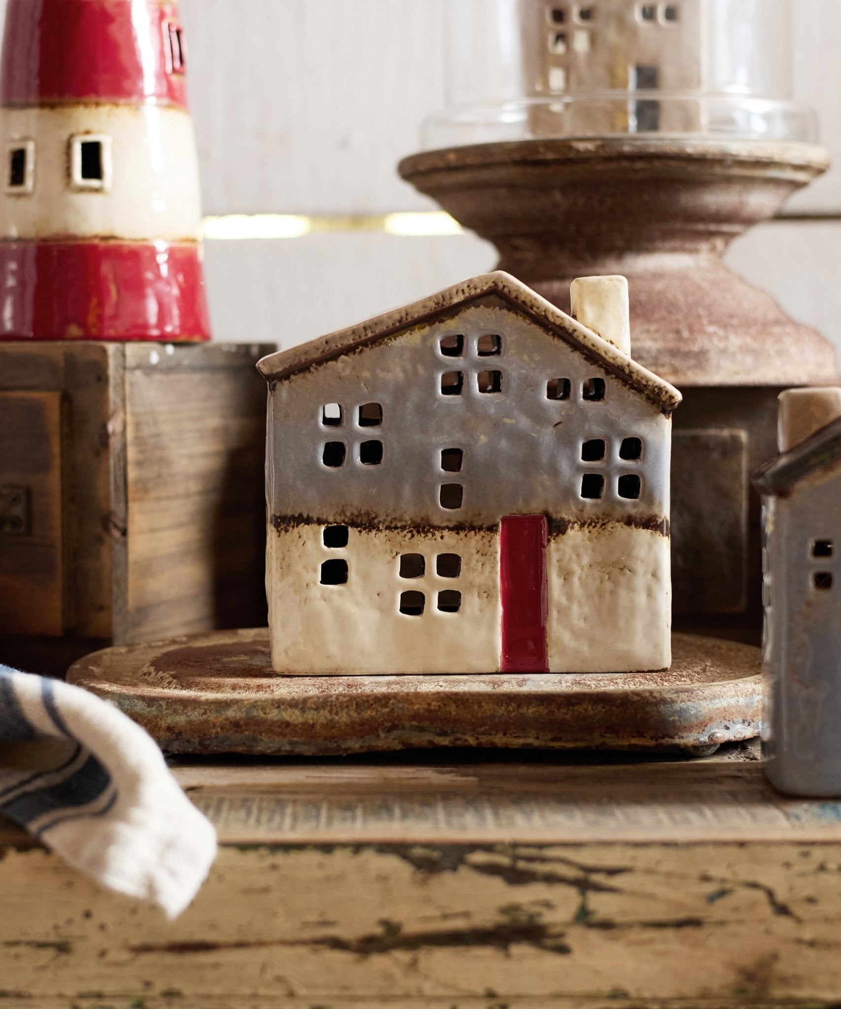 Saint Malo Seaside Tea Light House - Pure Apotheca