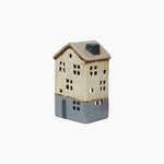 Saint Malo Tea Light House Stone Roof - Pure Apotheca
