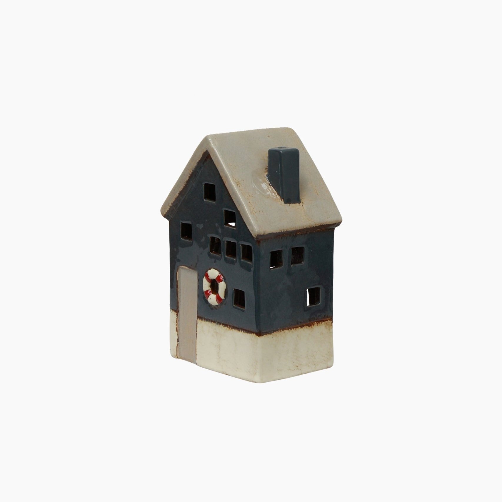 Saint Malo Tea Light House with Buoy Large - Pure Apotheca
