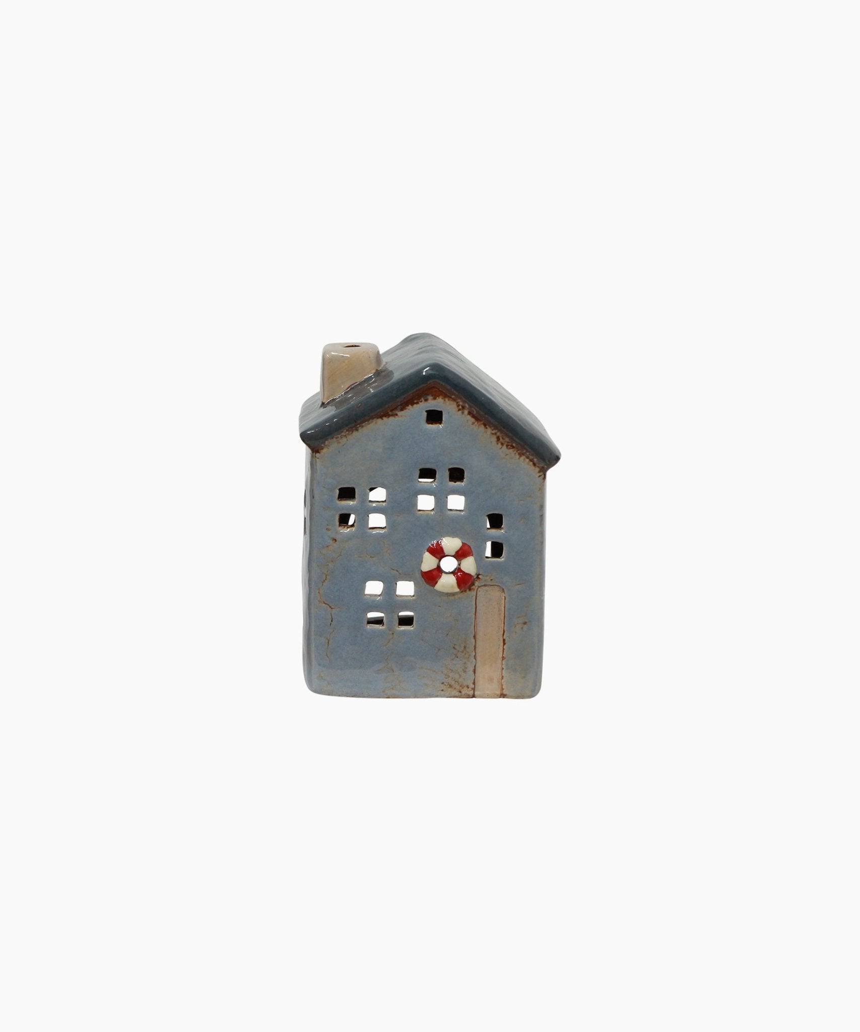 Saint Malo Tea Light House with Buoy Small - Pure Apotheca