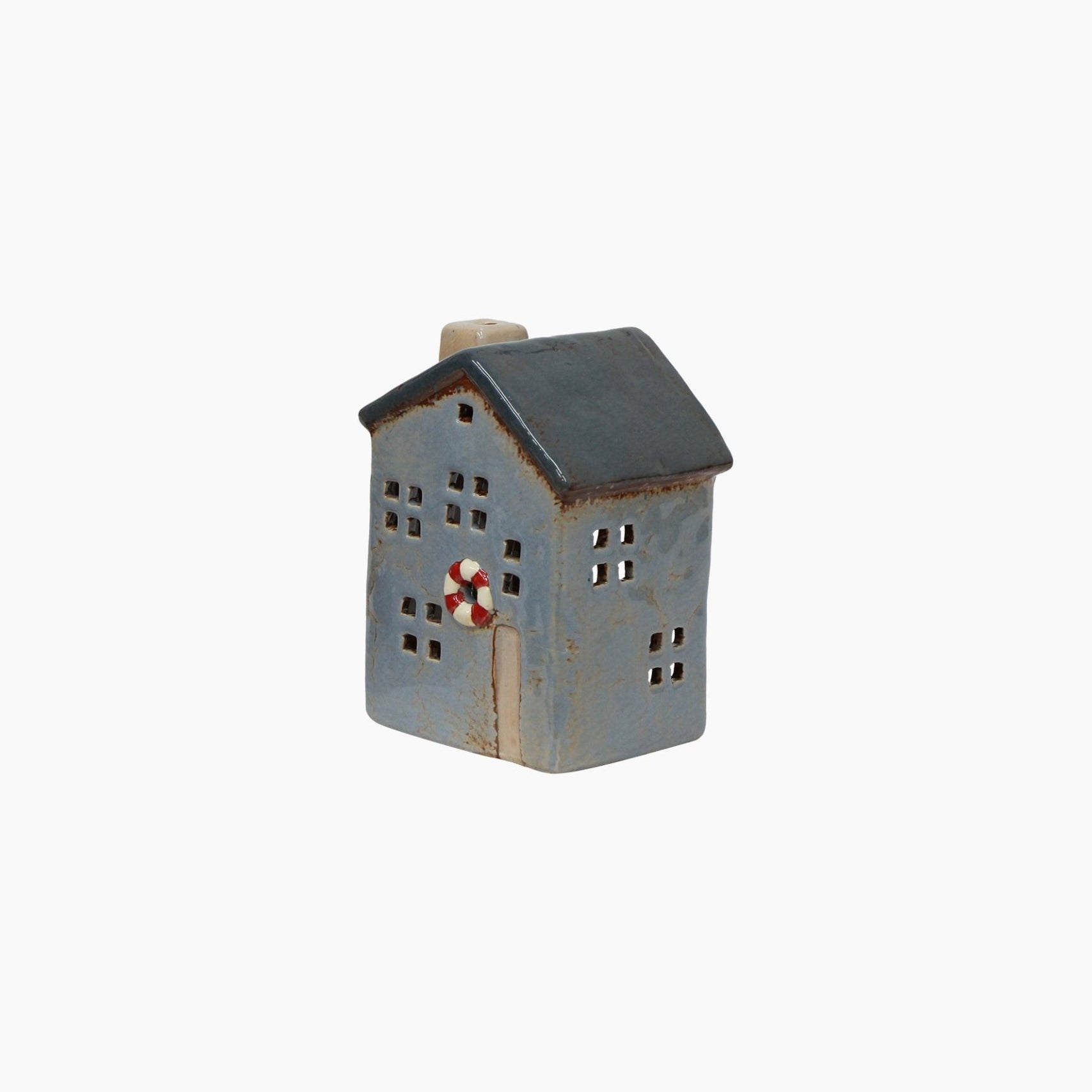 Saint Malo Tea Light House with Buoy Small - Pure Apotheca
