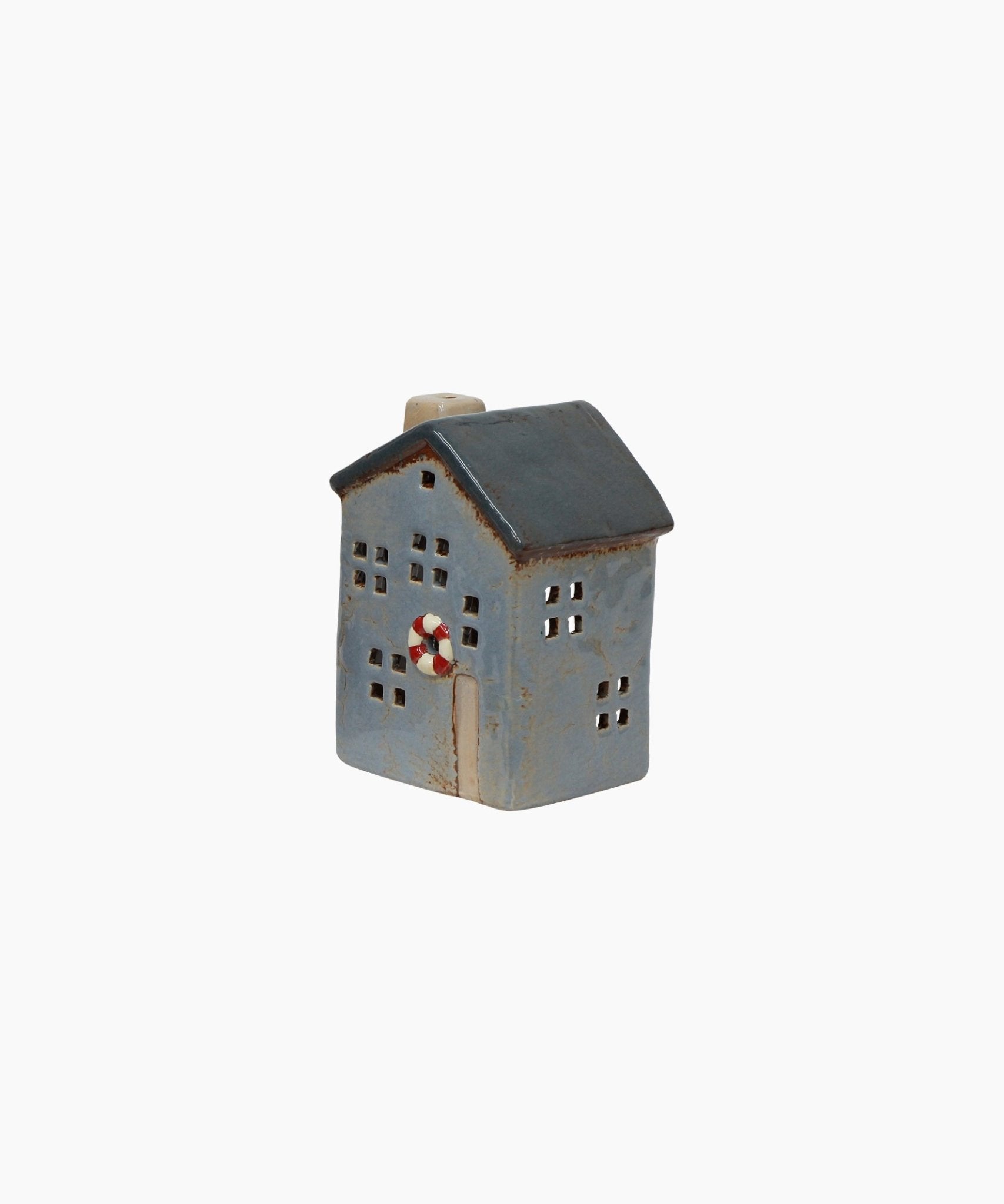 Saint Malo Tea Light House with Buoy Small - Pure Apotheca