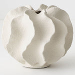 Salento Vase Limestone 13cmh x 16cmd - Pure Apotheca
