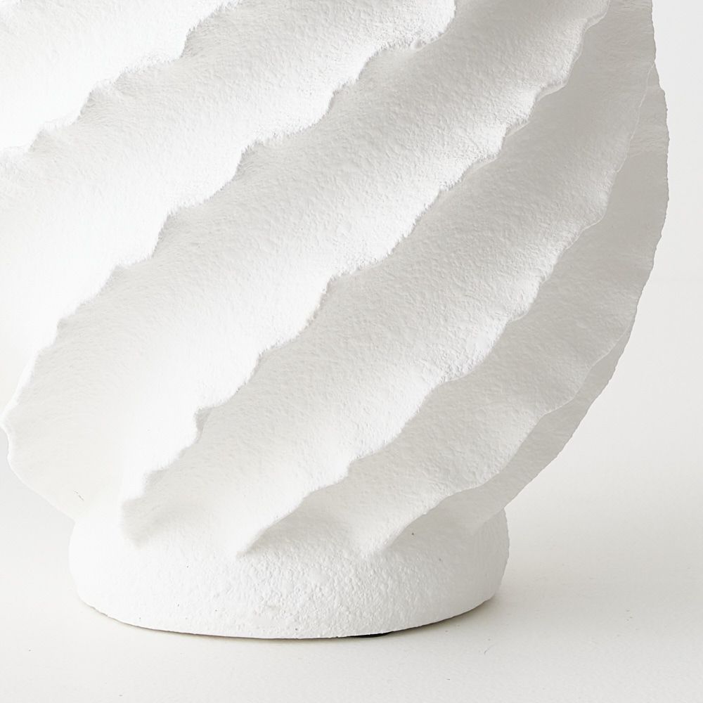 Salento Vase White 37cmH x 23cmD - Pure Apotheca