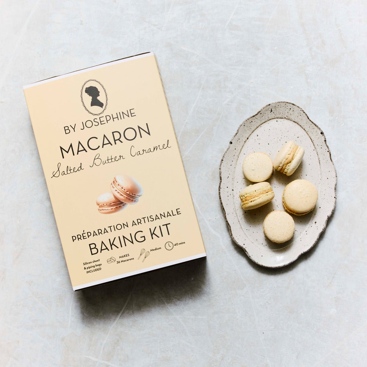 Salted Caramel Macarons Baking Kit - Pure Apotheca