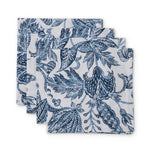 SAMARA DARK BLUE NAPKIN SET/4 - Pure Apotheca