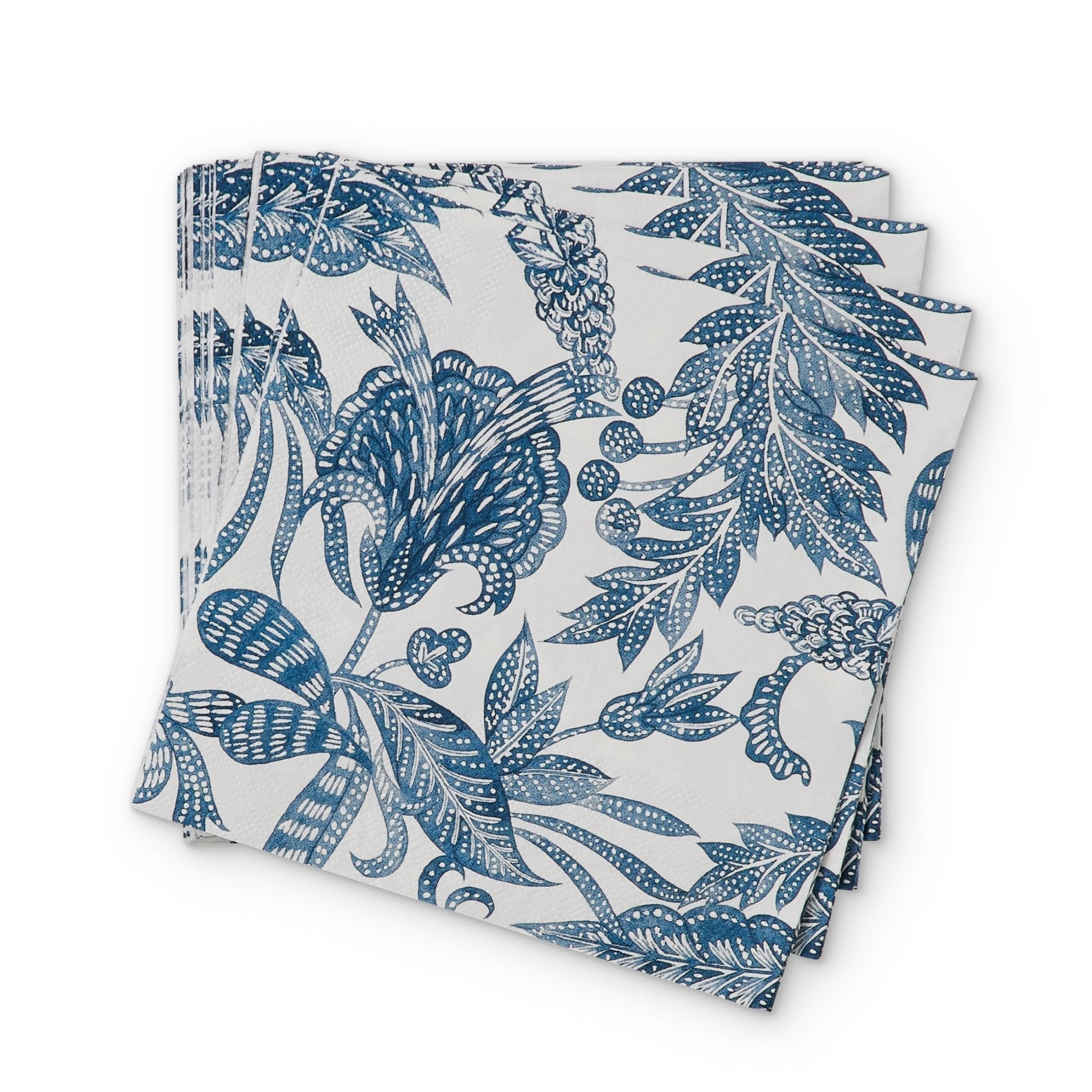 SAMARA DARK BLUE PAPER NAPKINS 20PC - Pure Apotheca