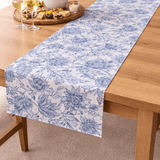 SAMARA DARK BLUE TABLE RUNNER 35X200CM. - Pure Apotheca