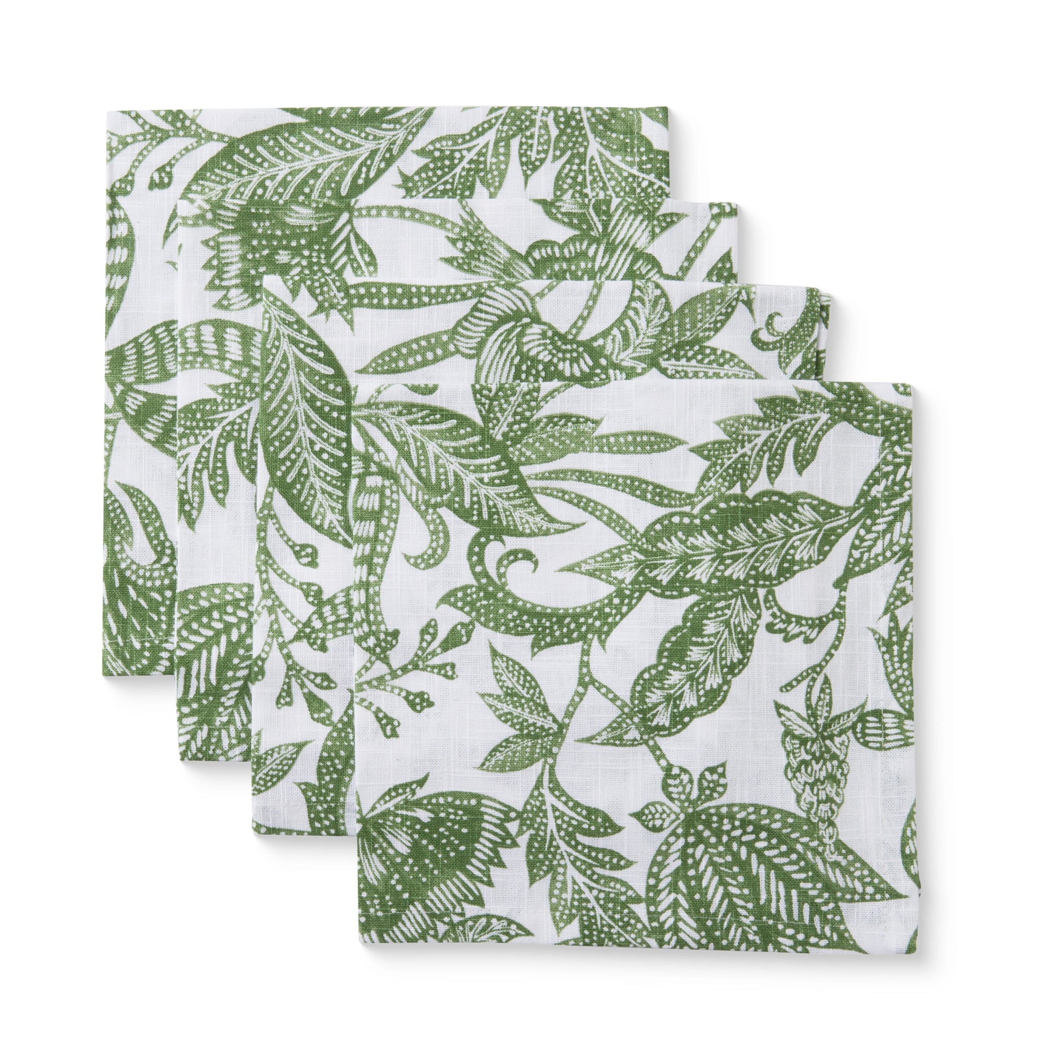 SAMARA GREEN NAPKIN SET/4 - Pure Apotheca