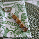 SAMARA GREEN NAPKIN SET/4 - Pure Apotheca