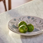 SAMARA PAINTED BLUE PLATTER - Pure Apotheca