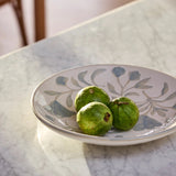 SAMARA PAINTED BLUE PLATTER - Pure Apotheca