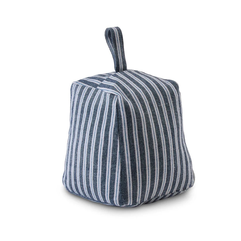 SAMARA STRIPE DARK BLUE DOOR STOP - Pure Apotheca