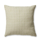 SAMIRA GREEN DIAMOND BLOCK PRINT CUSHION 50CM - Pure Apotheca