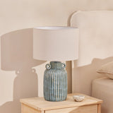 SAMSON BLUE LAMP D40XH60CM - Pure Apotheca