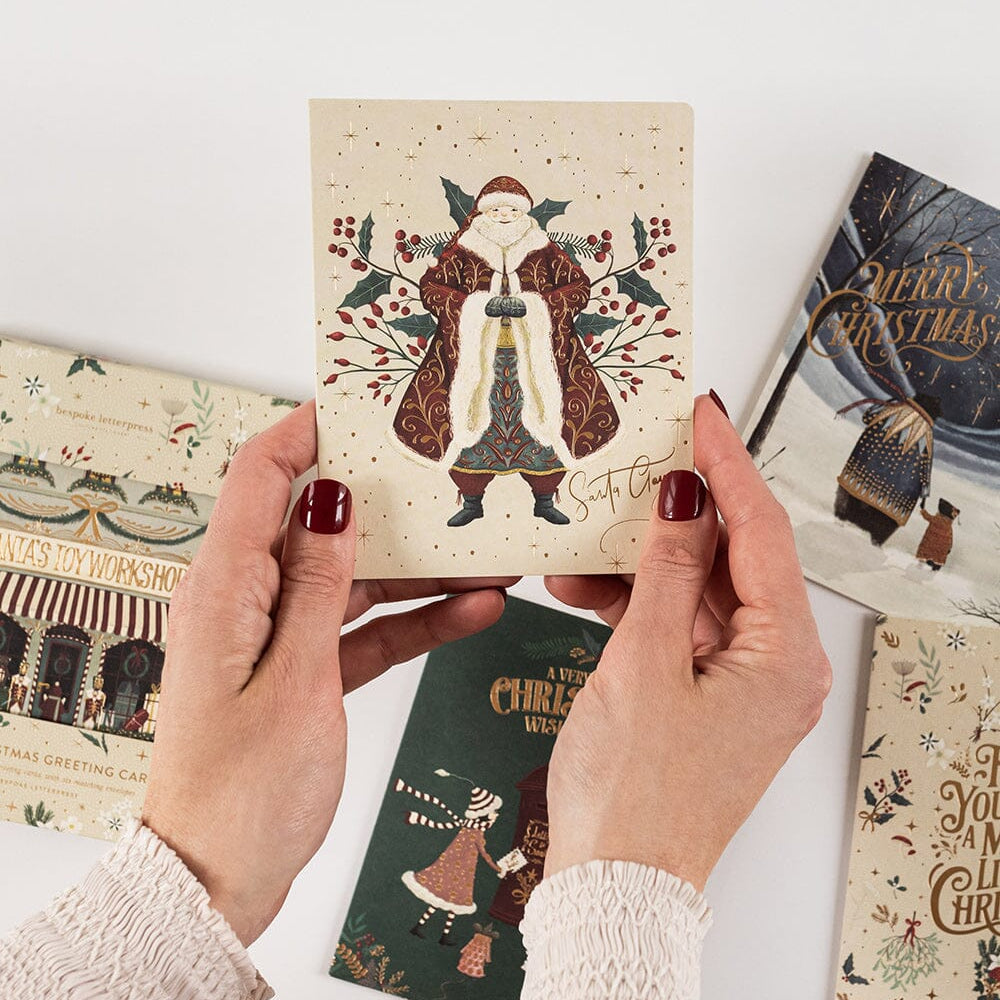 Santa Claus Christmas Card - Pure Apotheca