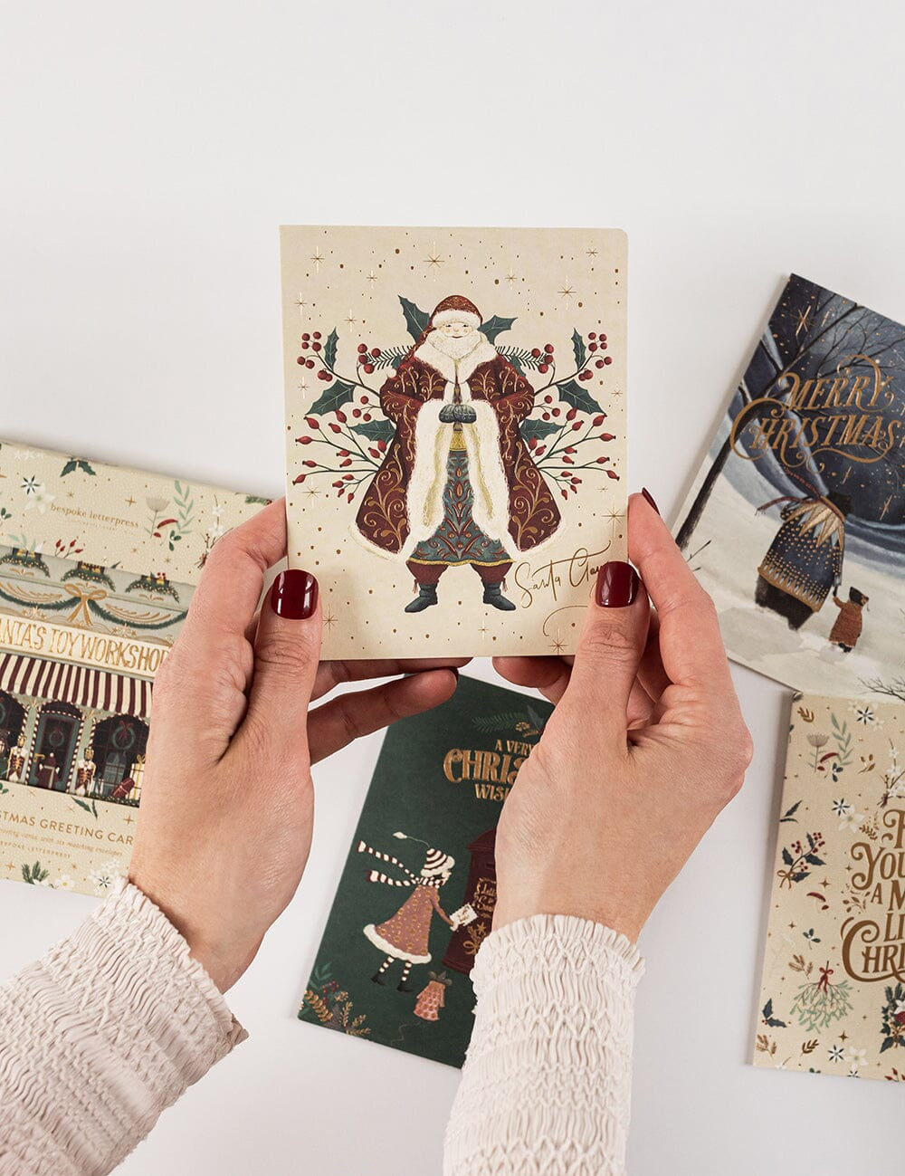 Santa Claus Christmas Card - Pure Apotheca