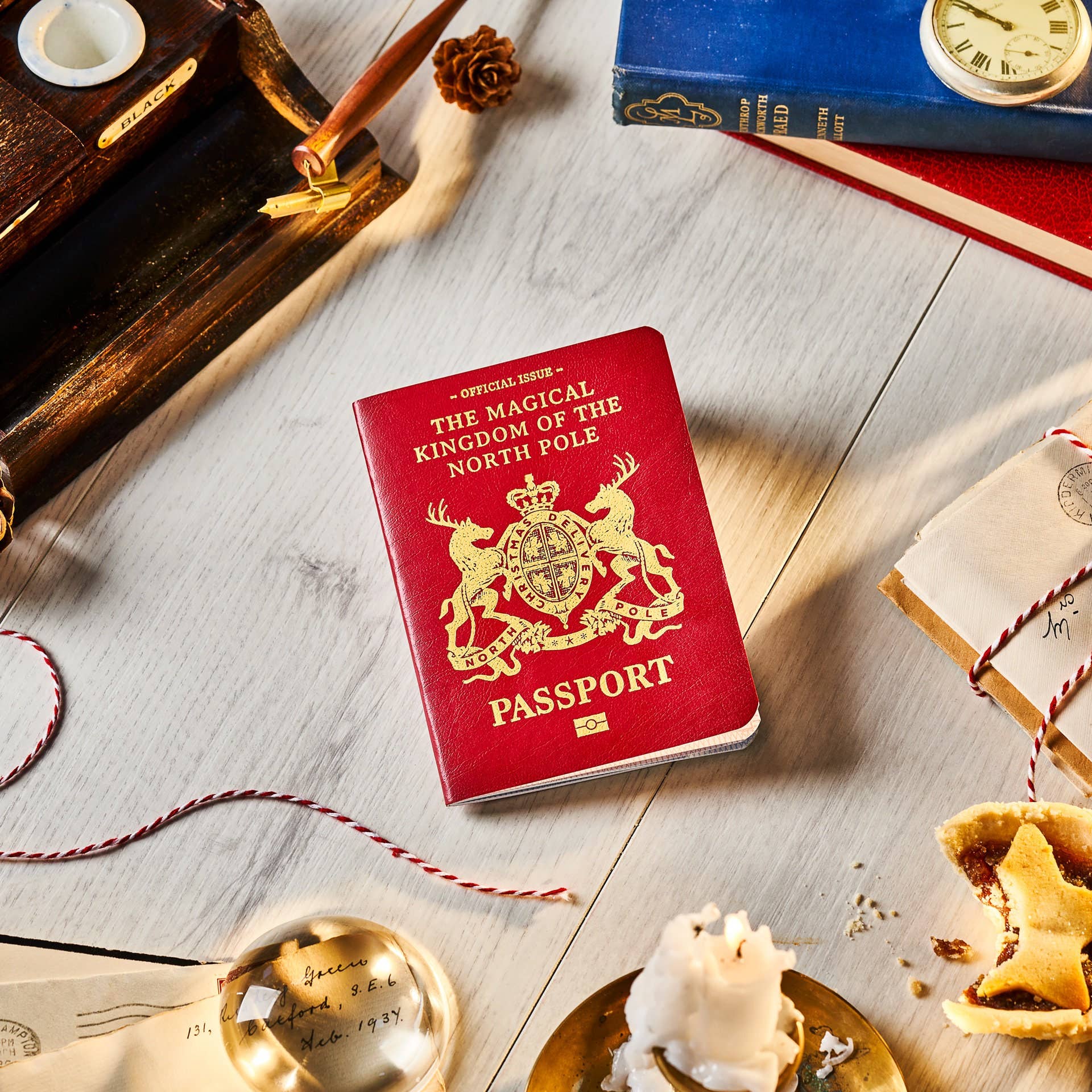 Santa Claus Christmas Passport - Pure Apotheca