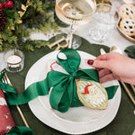 Santa Picture Frame Enamel Ornament - Pure Apotheca