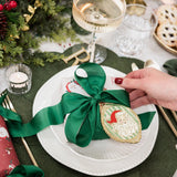 Santa Picture Frame Enamel Ornament - Pure Apotheca