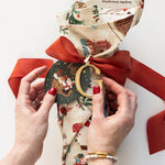 Santa Sleigh Gift Tags 6pk - Pure Apotheca