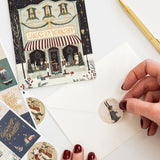 Santa Toys Workshop Christmas Card - Pure Apotheca