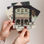 Santa Toys Workshop Christmas Card - Pure Apotheca