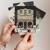 Santa Toys Workshop Christmas Card - Pure Apotheca