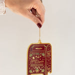 Santa's Mailbox Enamel Ornament - Pure Apotheca