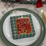 Santa's Mailbox Enamel Ornament - Pure Apotheca