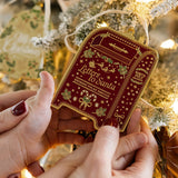 Santa's Mailbox Enamel Ornament - Pure Apotheca