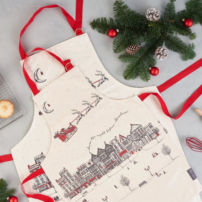 Santa's Sleigh Children's Apron - Pure Apotheca