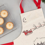 Santa's Sleigh Children's Apron - Pure Apotheca