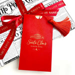 Santa's Sleigh Delivery Receipt Christmas Gift Tag - Pure Apotheca
