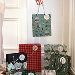 Santas Toy Workshop Medium Gift Bag - Pure Apotheca