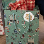 Santas Toy Workshop Medium Gift Bag - Pure Apotheca
